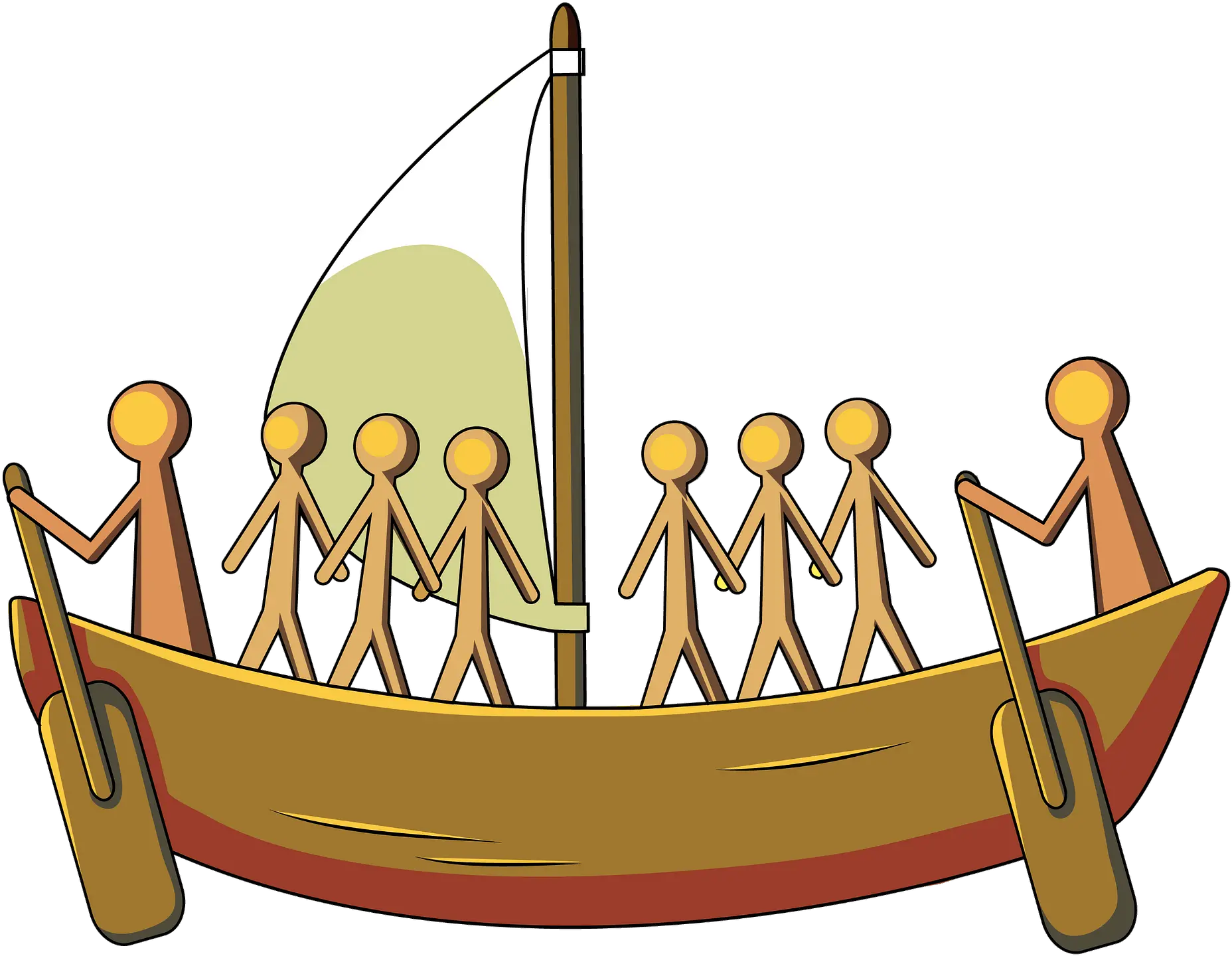 Aboriginal Painting Of The Sailing Boat Aboriginal Boat Clipart Png Boat Transparent