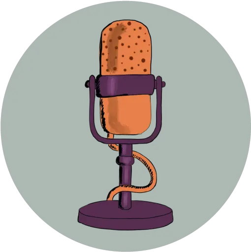 8000 Stories Micro Png Mic Stand Icon