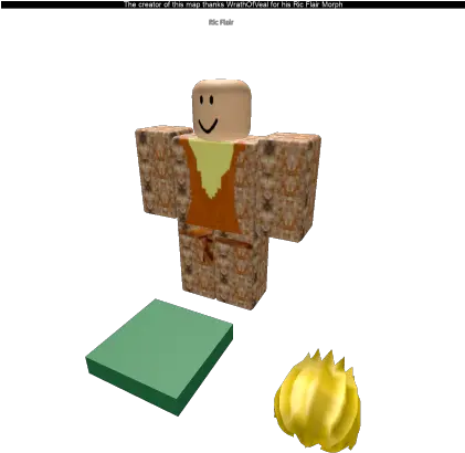 Wwetna Ric Flair Morph First Ever Roblox Tree Stump Png Ric Flair Png