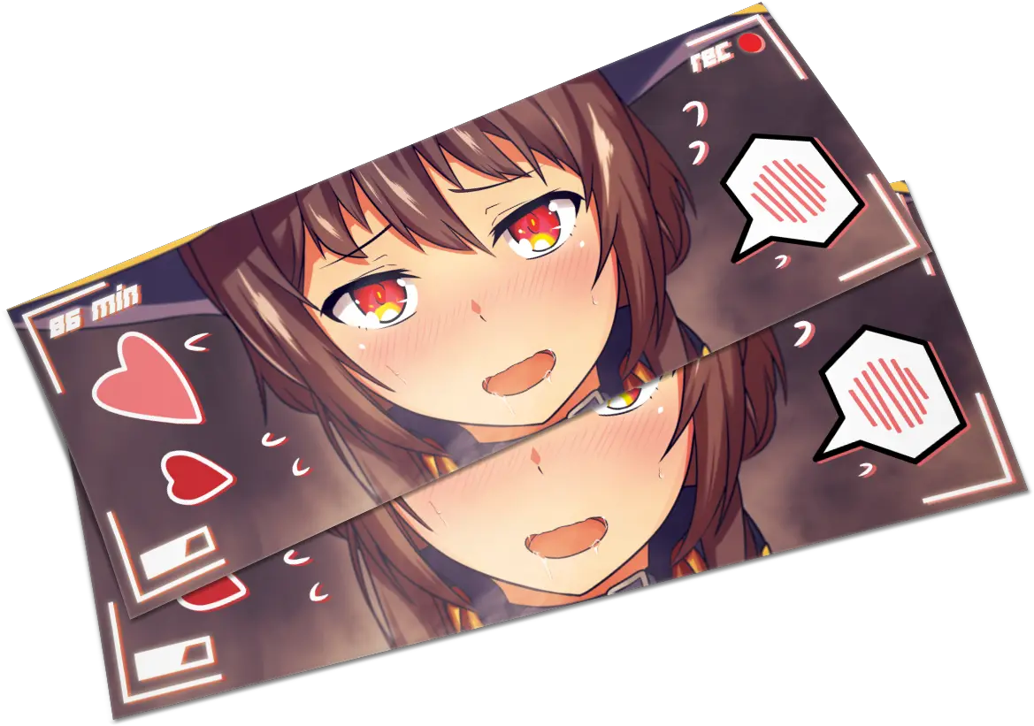 Megumin Slap Megumin Slap Sticker Png Megumin Png