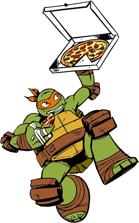 Ninja Turtle Clipart Ninja Turtles Pizza Png Tmnt Png