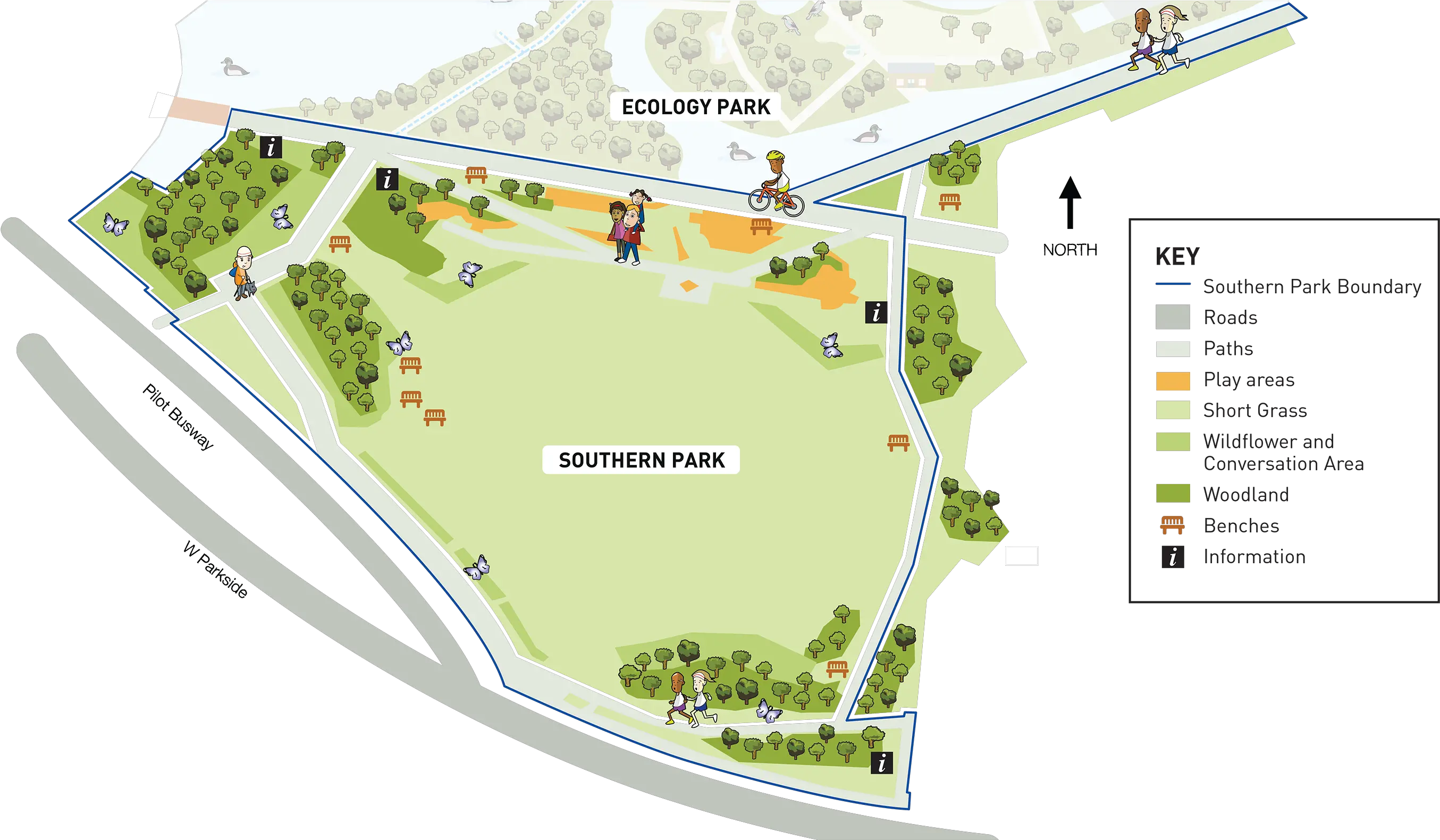 Southern Park The Land Trust Map Png Park Png