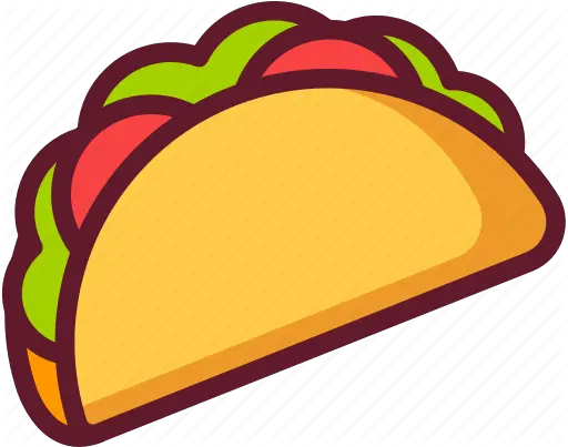 Cuisine Fast Food Mexic Mexican Taco Cartoon Png Cartoon Food Png