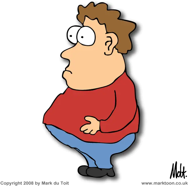Cartoon Fat Free Clipart Png Fat Guy Png