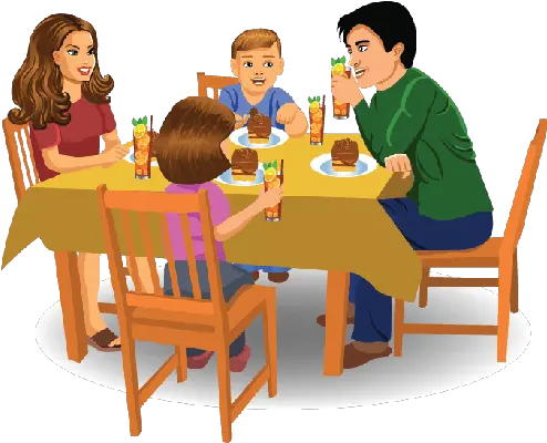 Png Family Clip Art Family Dinner Family Clipart Png