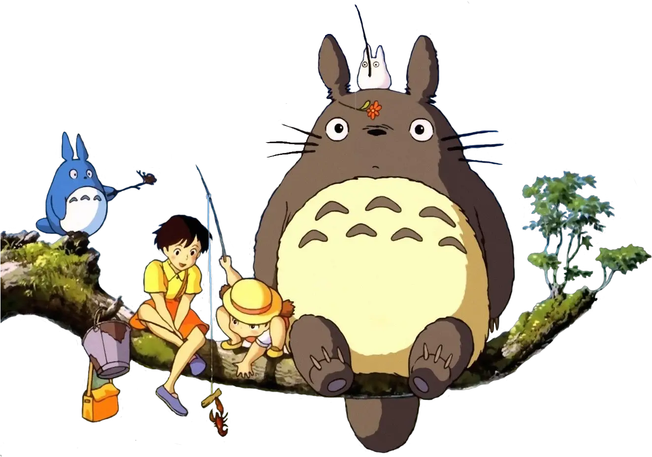 Studio Ghibli Website Painted Animation Lane Png Totoro Transparent