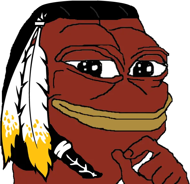 Pepe The Frog Pol Internet Redskin Png Download 612 Red Pepe The Frog Pepe Frog Png