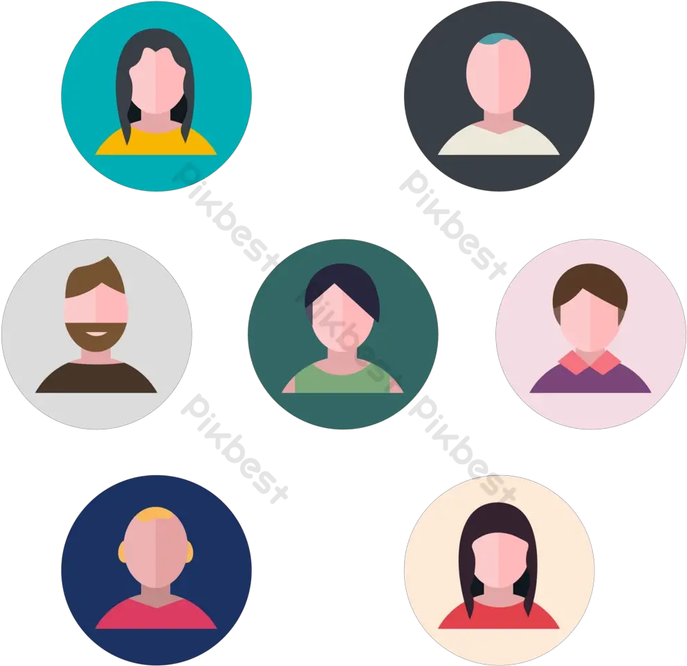 Social Character Icon Vector For Adult Png Character Icon