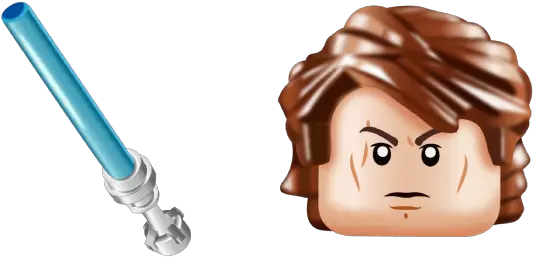 Lego Anakin Skywalker And Lightsaber Cursor U2013 Custom Png Light Saber Icon