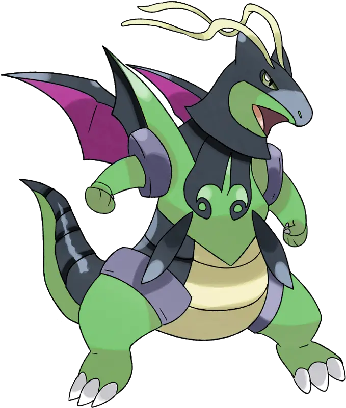 Pokemon 10147 Shiny Megadragoniteblade Megas Picture Mega Evolucion De Dragonite Png Dragonite Png