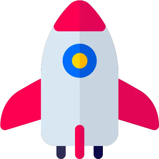 Startup Vertical Png Rocket Flat Icon