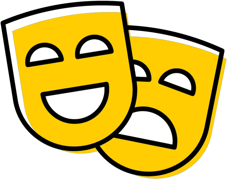 Improv Theatre For Communication Skills Drop In Online Wide Grin Png Drama Mask Icon