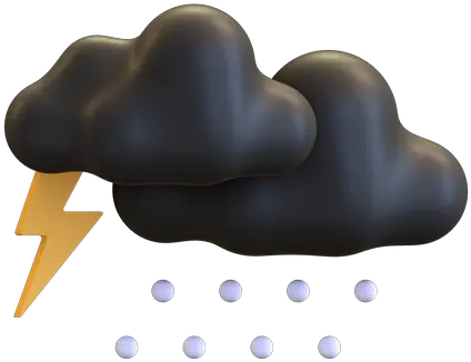 Storm Icon Download In Colored Outline Style Dot Png Storm Icon