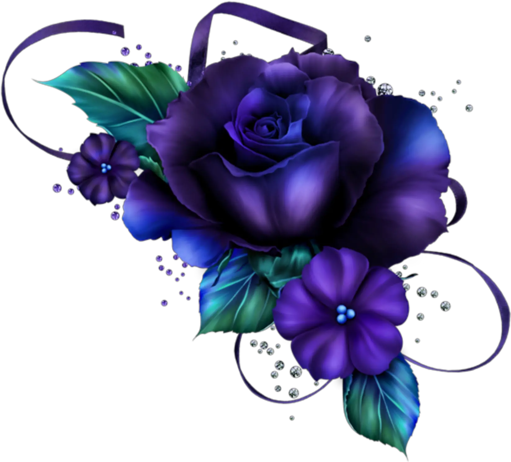 Download Flower Flowers Flores Flor Azul Blue Rosas Rose Png Rosas Png