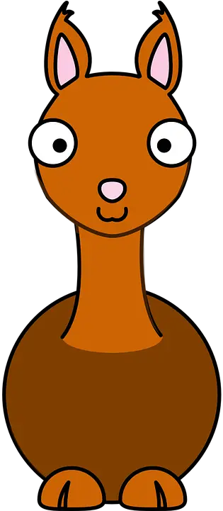 Llama Brown Animal Free Vector Graphic On Pixabay Orange Cartoon Llama Png Llama Png