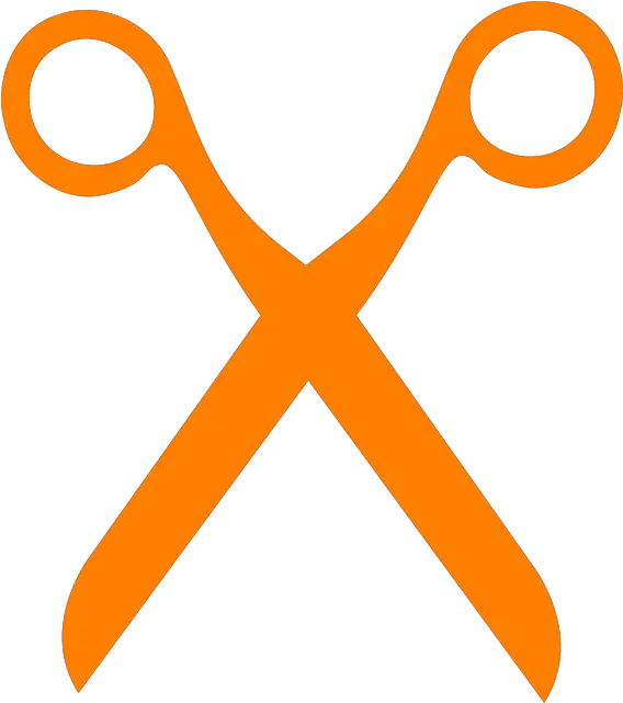 Scissors Orange Cut Free Vector Graphic On Pixabay Scissors Icon Png Scissor Png