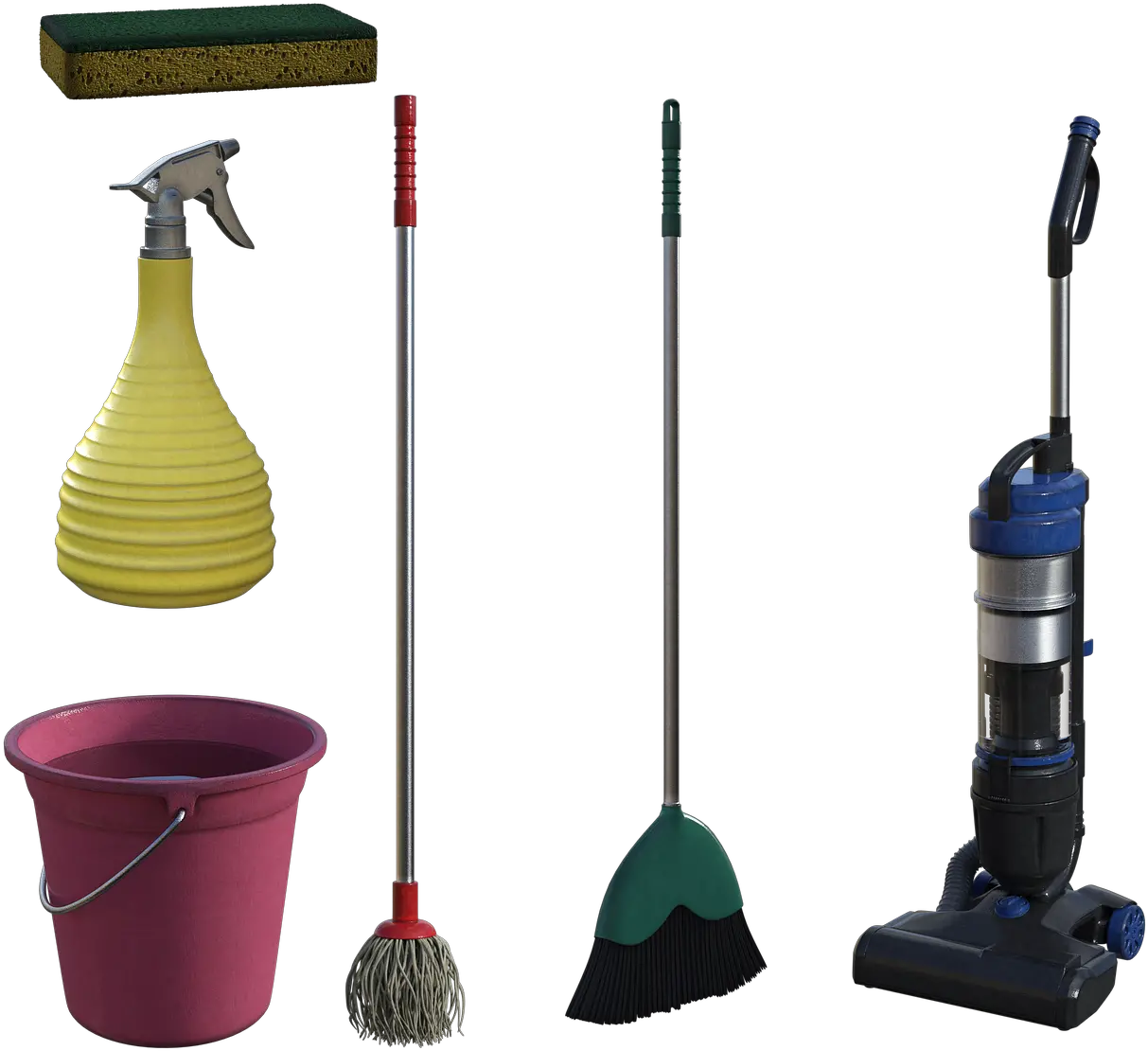 Cleaning Supplies Vacum Free Image On Pixabay Broom Png Broom Transparent
