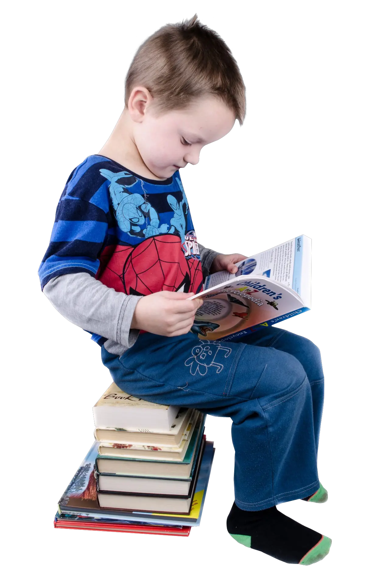 Boy Reading Books Png Image Pngpix L Importance De La Lecture Books Png