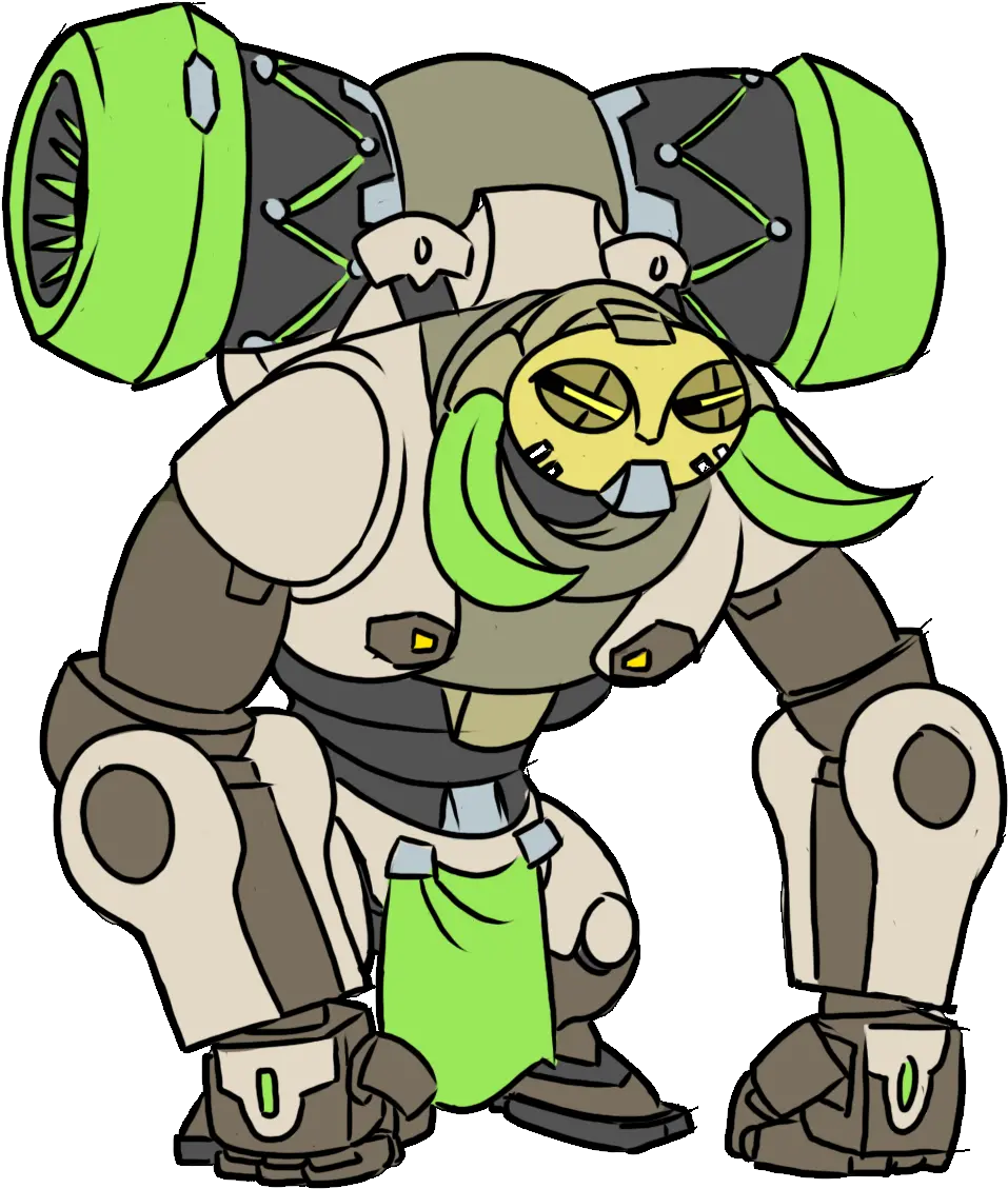 Orisashaker By Chickenlump Cartoon Png Orisa Transparent