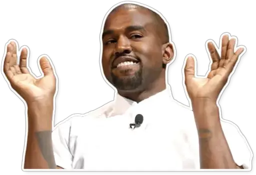 Sticker Maker Kanye West Tastefully Offensive Dank Memes Png Kanye West Icon