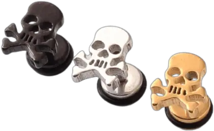 Skull Earrings Menu0027s U0026 Womenu0027s Gothic Jewelry Earring Png Skeleton Icon Tumblr