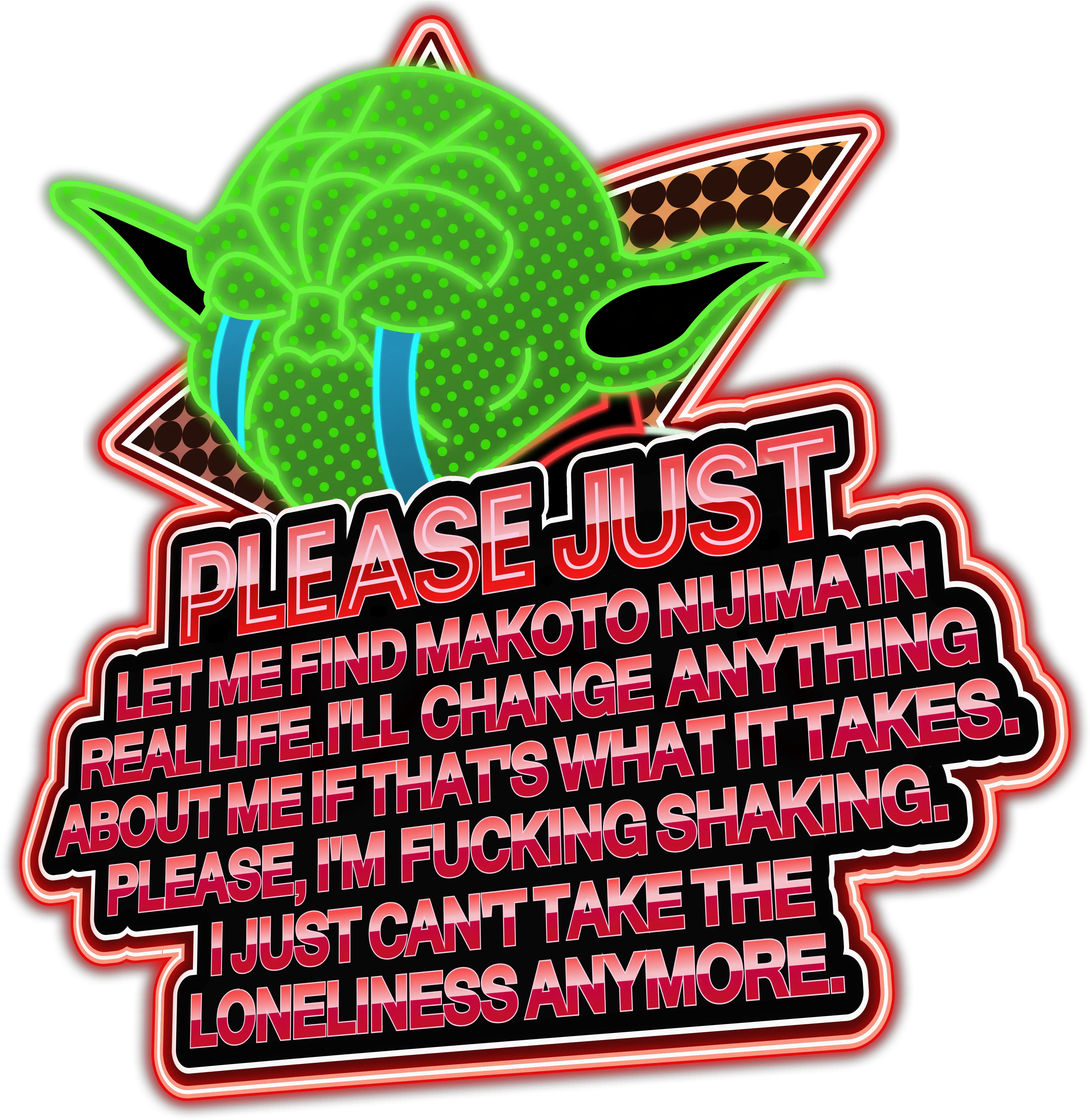 Please Just Do It Iu0027m Begging You P L E A S Persona5 Yoda Png Just Do It Transparent