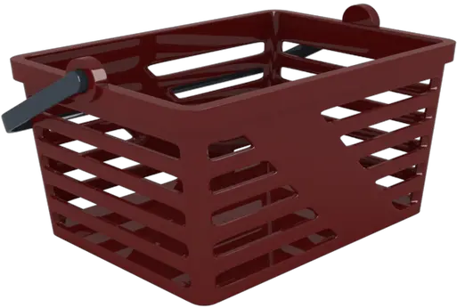 Red Basket Icon Shopping Cart Icons Softiconscom Icon Png Crate Icon