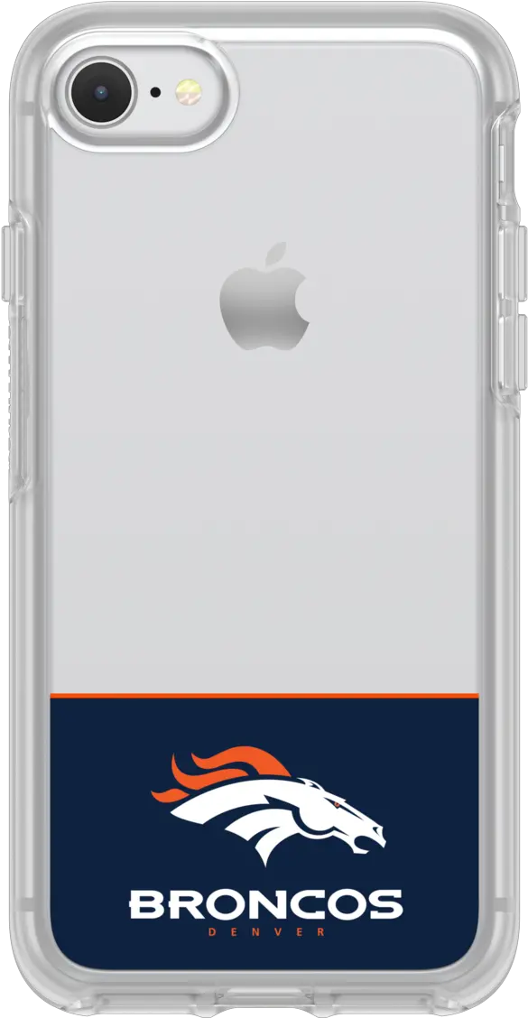 Otterbox Clear Symmetry Series Phone Case With Denver Broncos Logo Iphone Png Broncos Logo Images