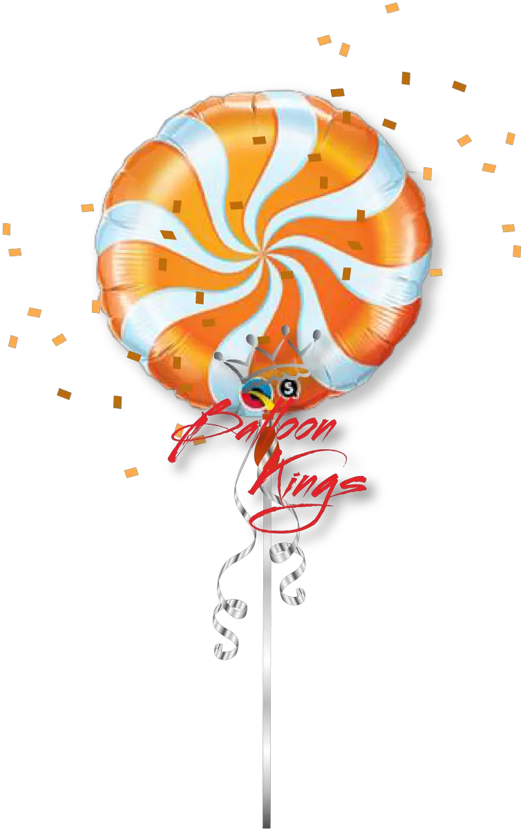 Orange Christmas Bouquet Balloons Png Swirl Png