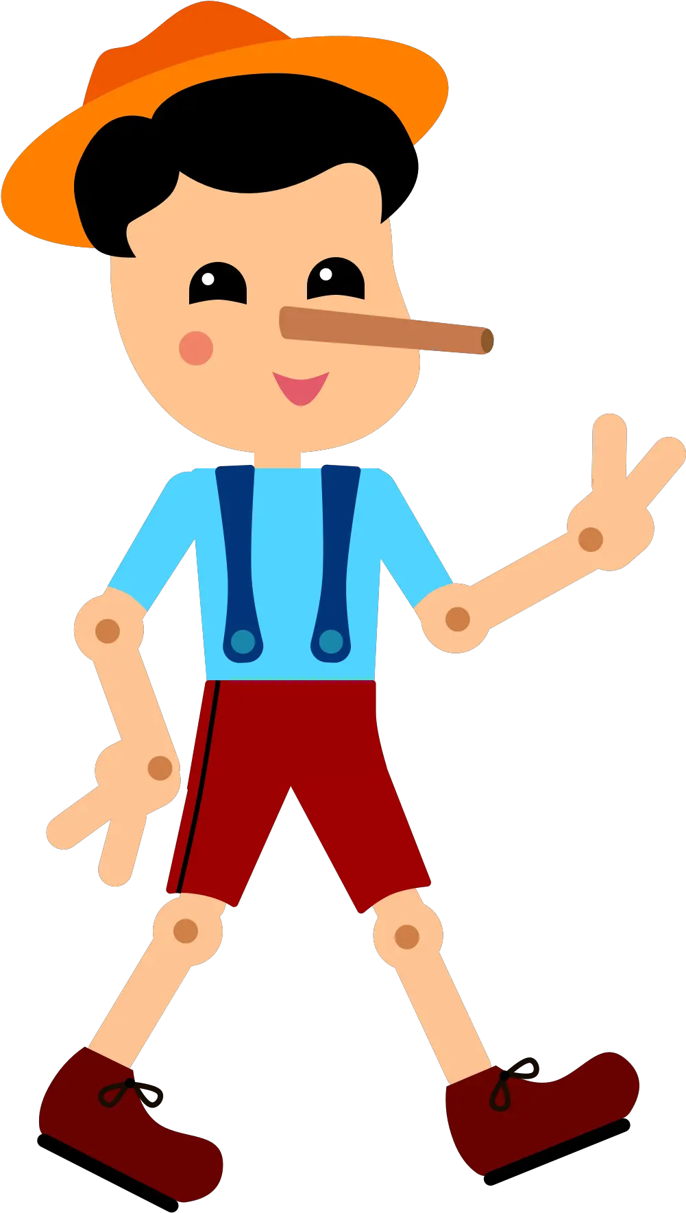 Pinocchio By Erzhena Mironova Cartoon Png Pinocchio Png