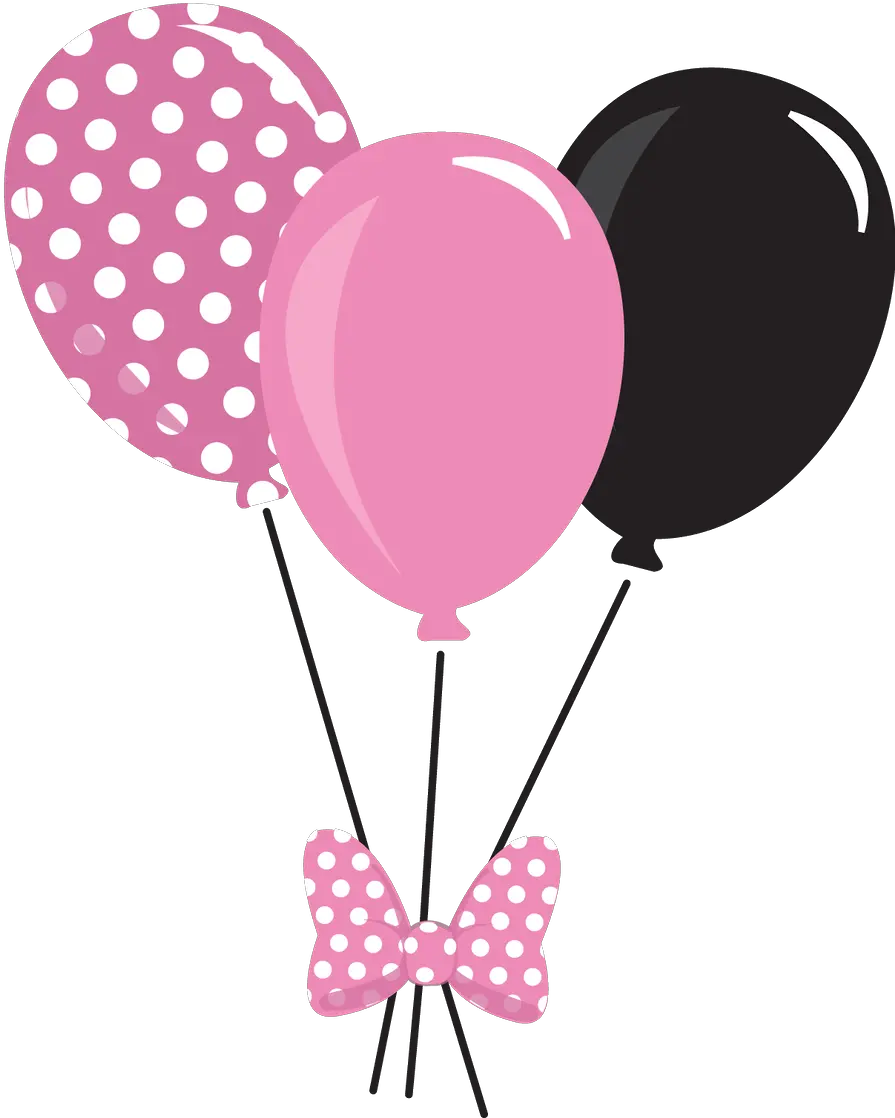 Minnie Mouse Balloon Clipart Minnie Mouse Balloons Png Minnie Mouse Png Images