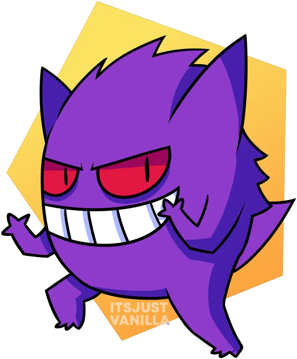 Spooky Man Fictional Character Png Gengar Transparent