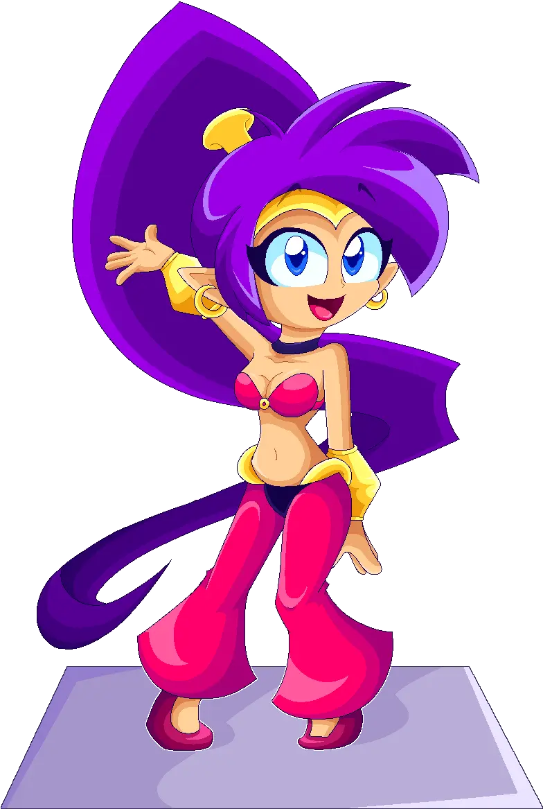 Pixel Shantae By Superstarmations Transparent PNG