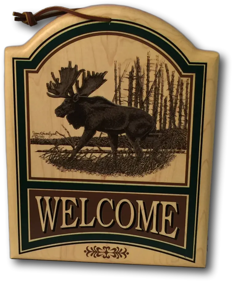 Moose Welcome Sign Moose Png Welcome Sign Png