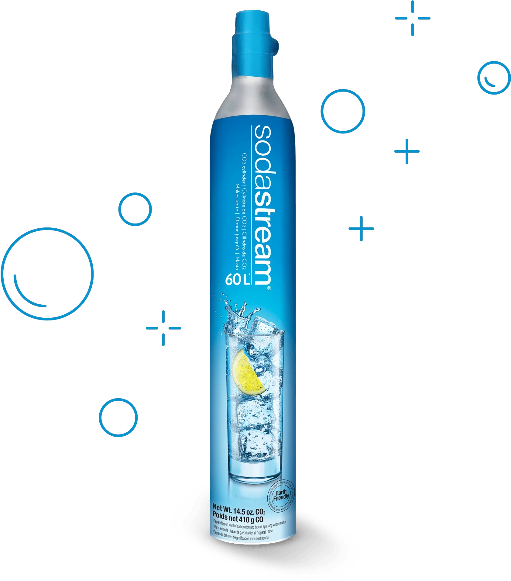 Carbonating Cylinder Sodastream Co2 Png Cylinder Png