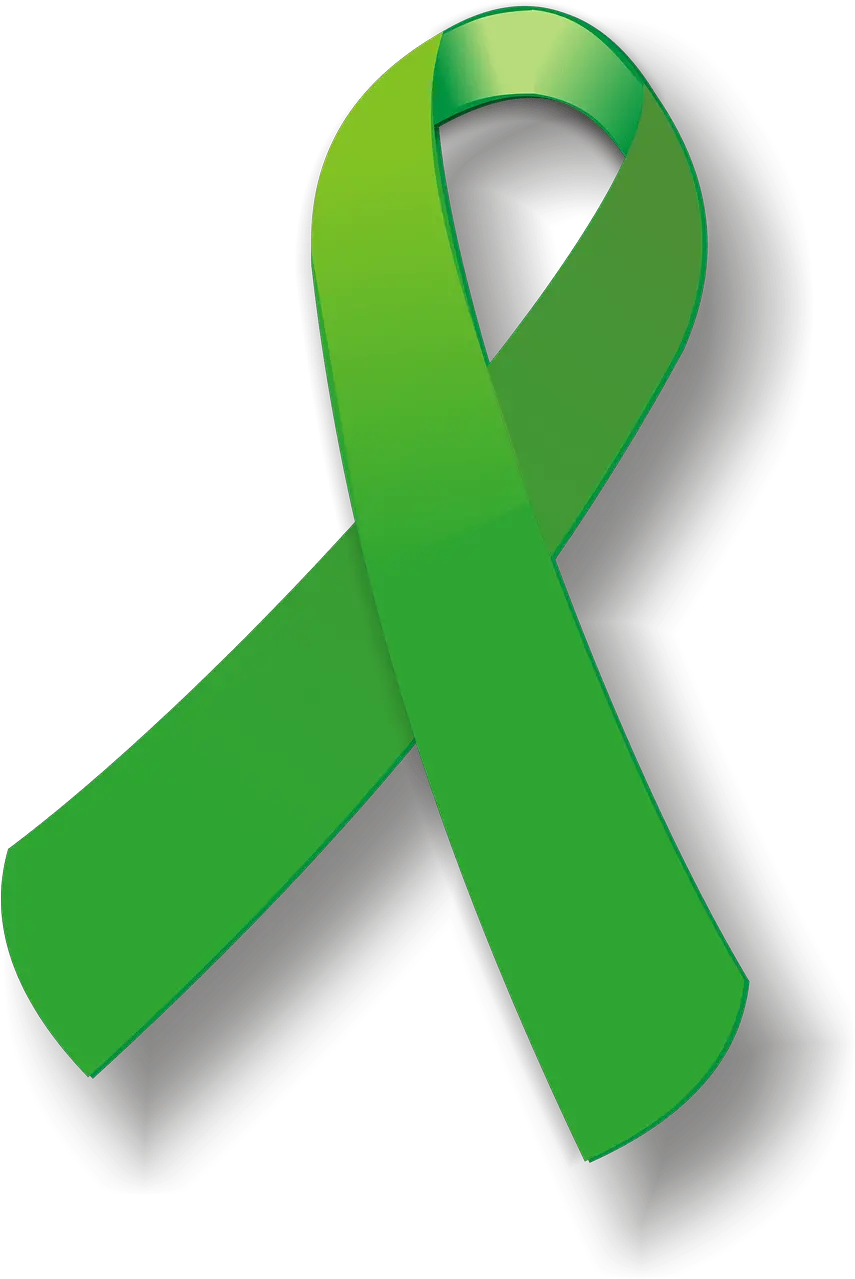 Green Ribbon Logo Png Green Ribbon Organ Donation Ribbon Logo Png