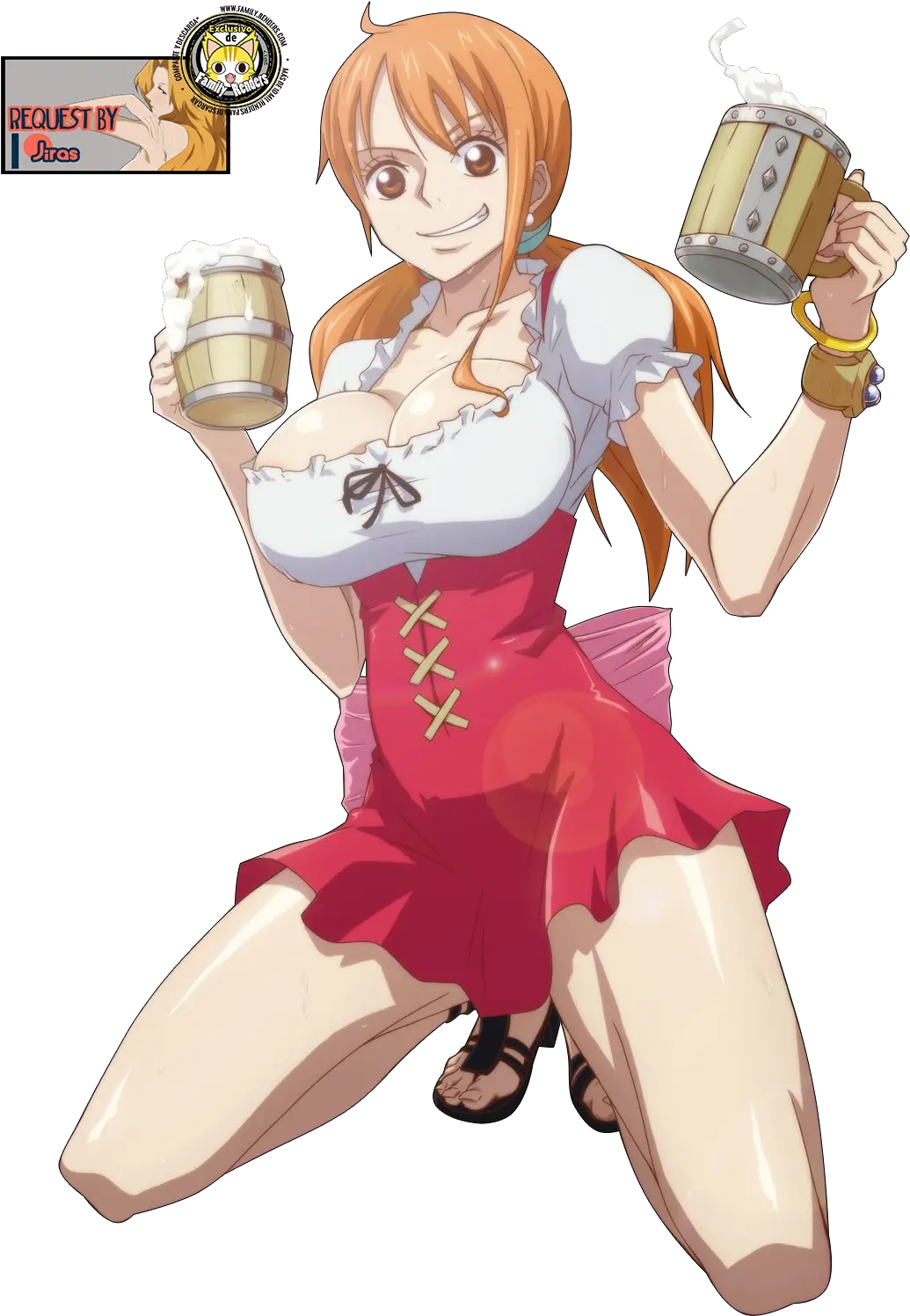 Render Nami October Fest Nel Zel One Piece Png Nami Transparent