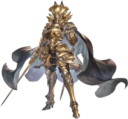 Golden Knight Granblue Fantasy Wiki Granblue Fantasy Golden Knight Png Knights Png