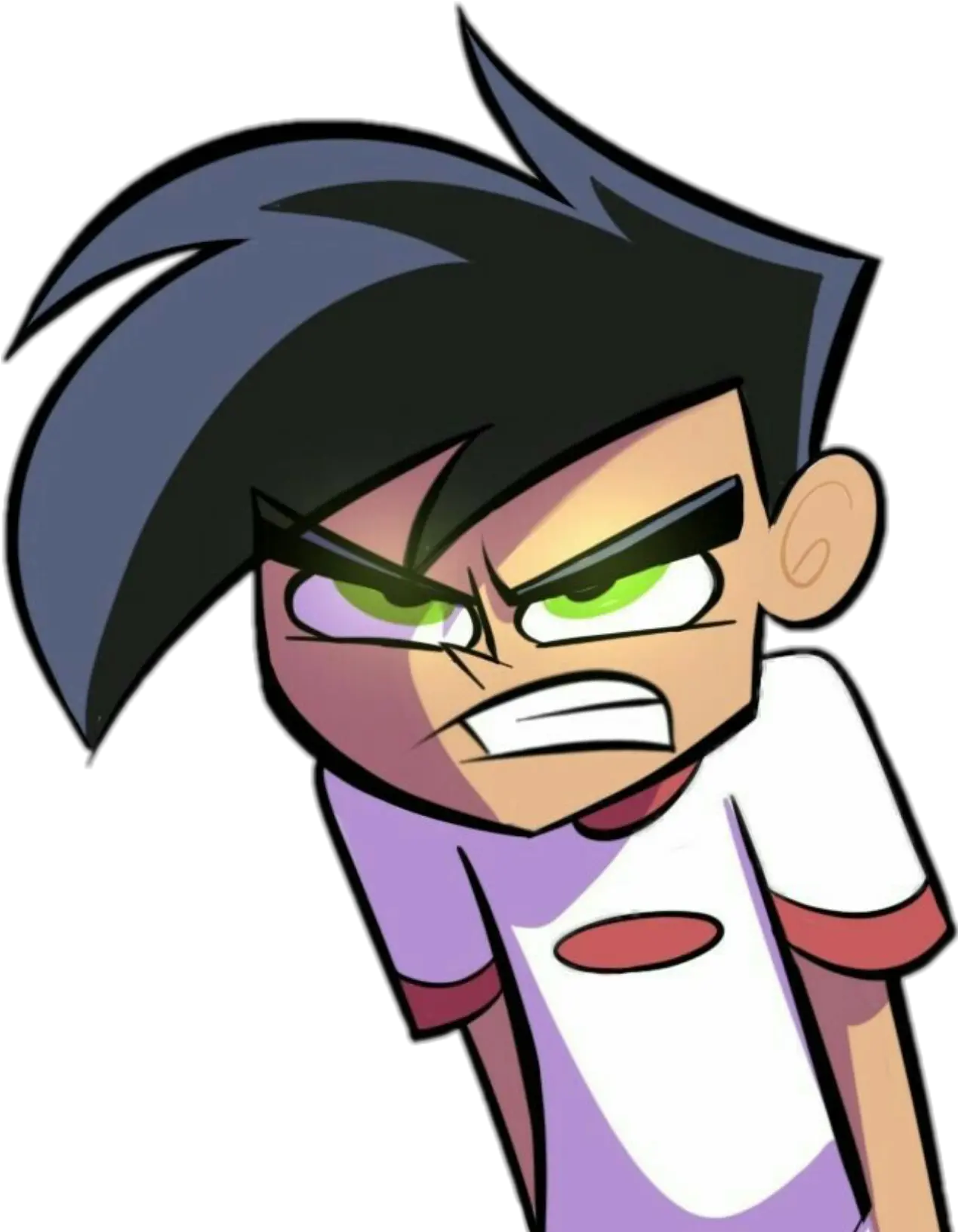 Dannyphantom Danny Nickelodeon Angry Enfado Dannyfenton Danny Phantom Love Png Danny Phantom Png