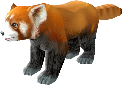 Pc Computer Zoo Tycoon 2 Red Panda The Models Resource Red Panda Png Red Panda Png