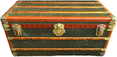 Vintage Goyard Coffee Table Trunk Pinth Vintage Luggage Trunk Png Goyard Logo