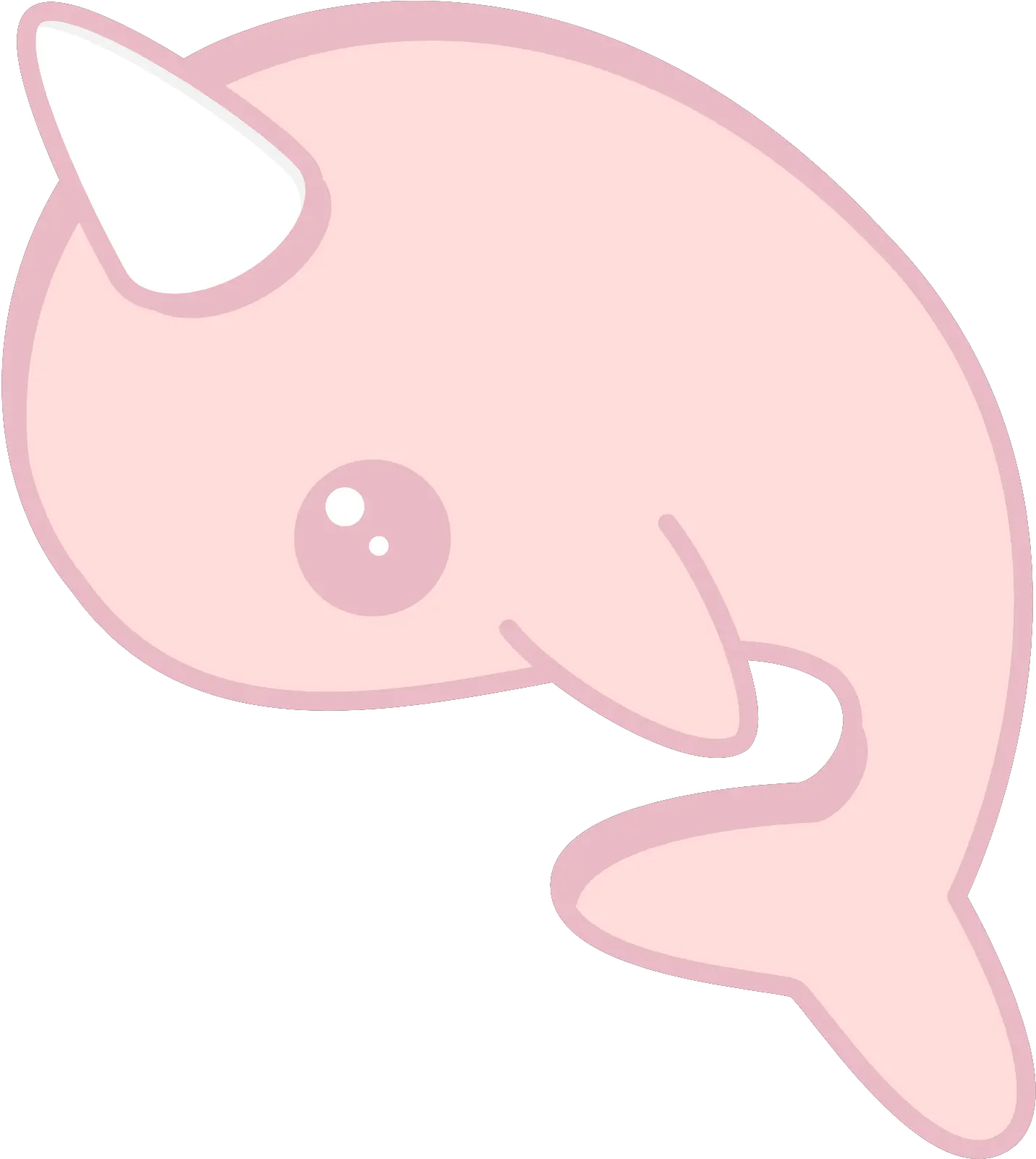 Kawaii Pink Narwhal Pink Narwhal Kawaii Png Narwhal Png