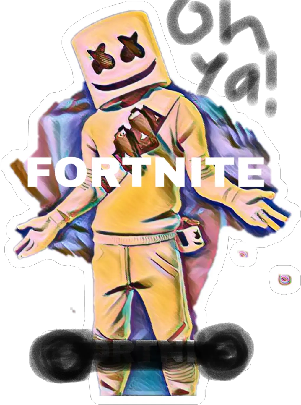 Fortnite Png Marshmello 1 Image Illustration Marshmello Png