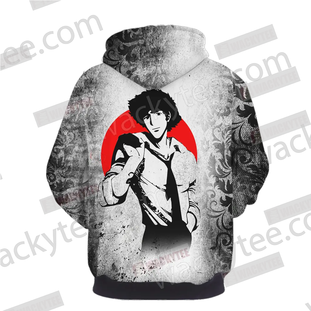 Cowboy Bebop Spike Spiegel 3d Hoodie Hoodie Png Spike Spiegel Png