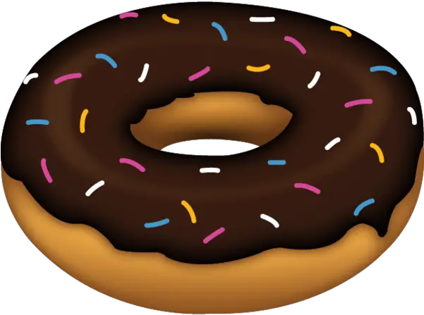 Doughnut Emoji Food Donut Emoji Png Food Emoji Transparent