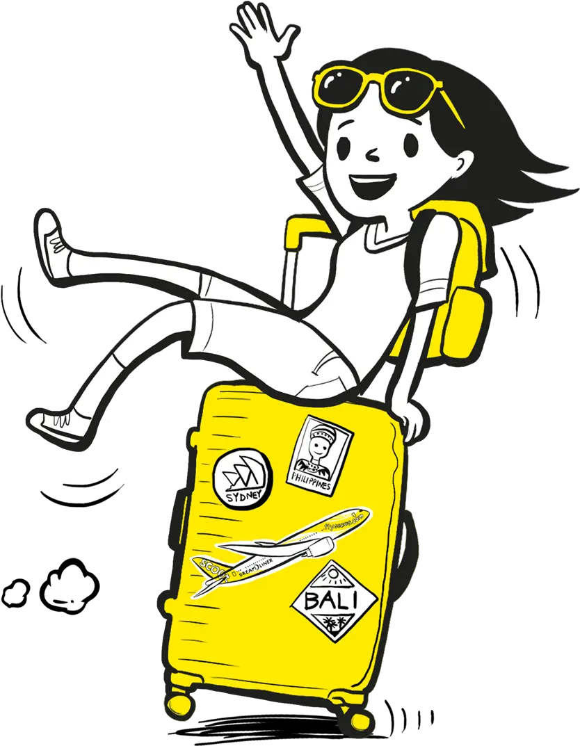 Your Upsized Scoot Business Class Happy Png Scoot Logo