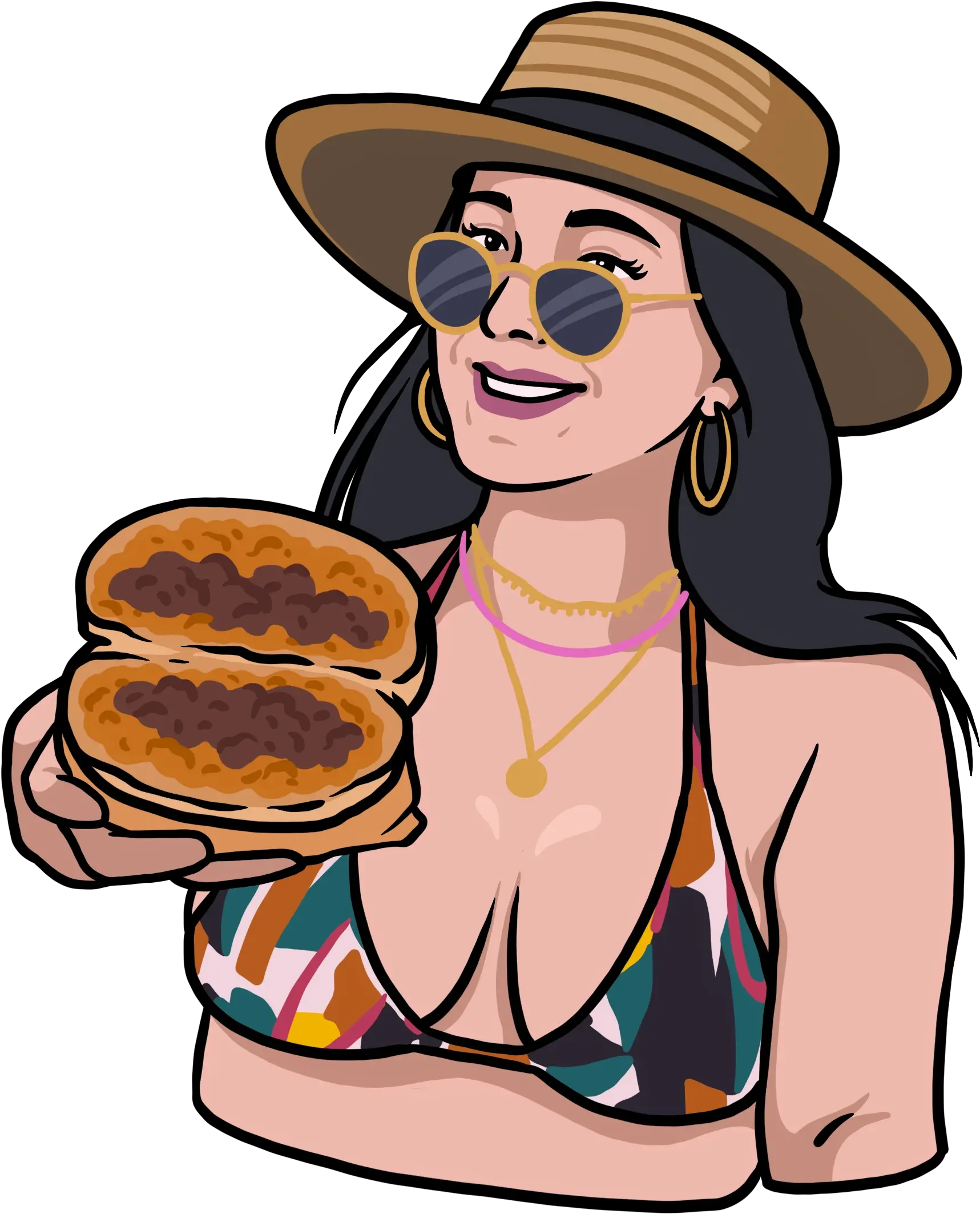 Eatin With Ella Cartoon Png Guy Fieri Png