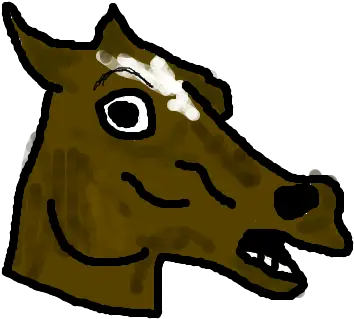 Layer Animal Figure Png Horse Mask Png