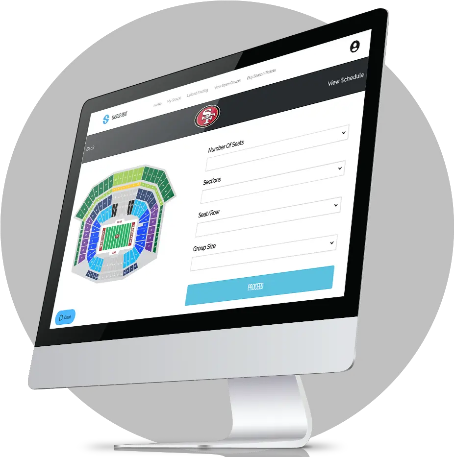 49ers Ticket Packages Website Desktop Png 49ers Icon