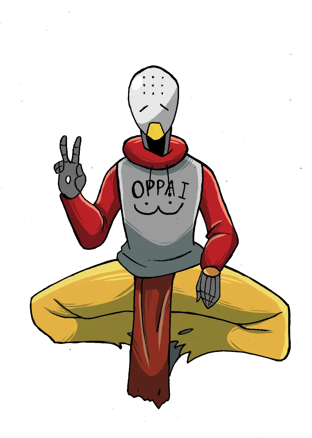 Zenyatta X Opm By Davidandbe Cartoon Png Zenyatta Png